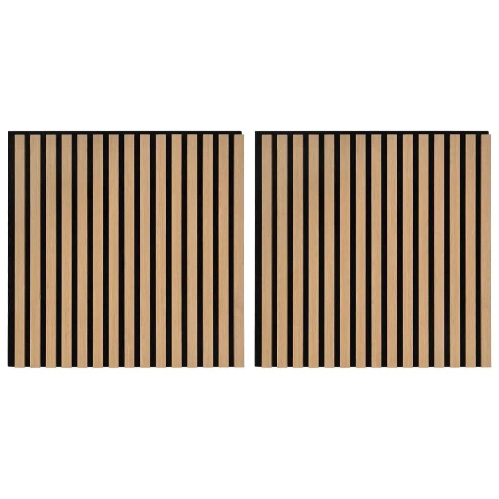Pannelli da parete 2 pz Naturale 60,5 x 60 cm CFW3112480