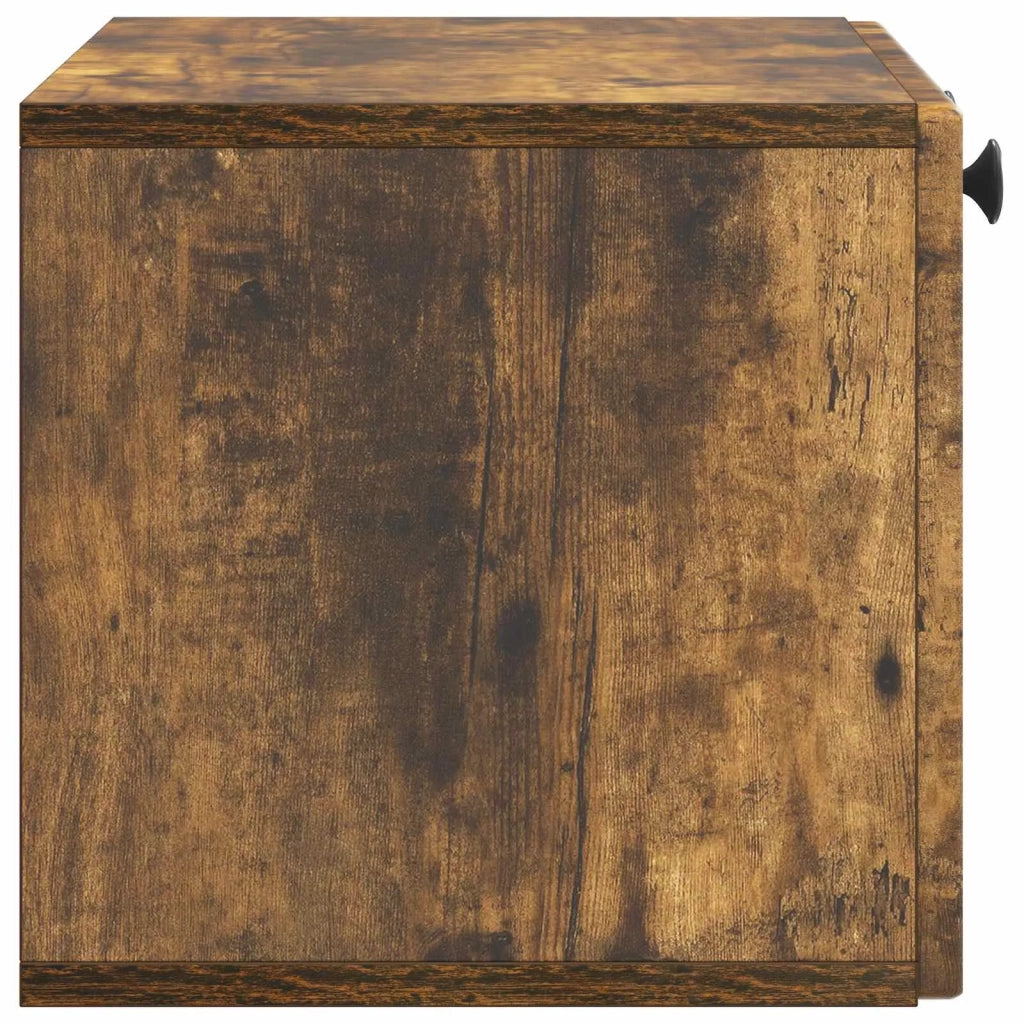 Mobile Porta TV da Muro Rovere Fumo 59,5 x 31 x 30 cm