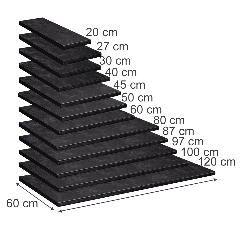 Vicco Top cucina Antracite 50 cm