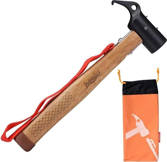 Hamaca da campeggio mallettata in acciaio di carbonio esterno multifunzionale mallettata per tenere ferri da pesca con cinturino di fissaggio antiscivolo design con cinturino di fissaggio