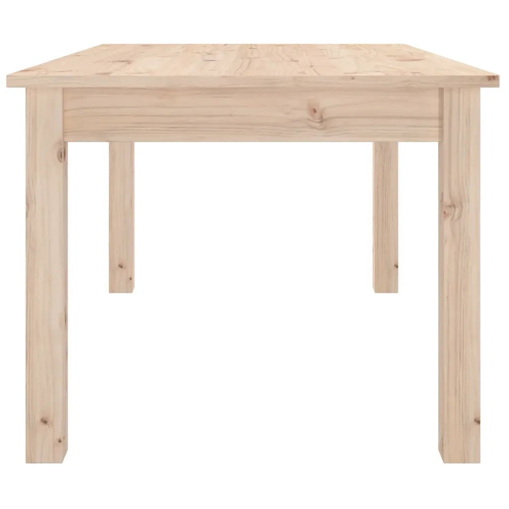 Tavolino da Salotto 80x50x40 cm Legno Massello di Pino cod mxl 28093