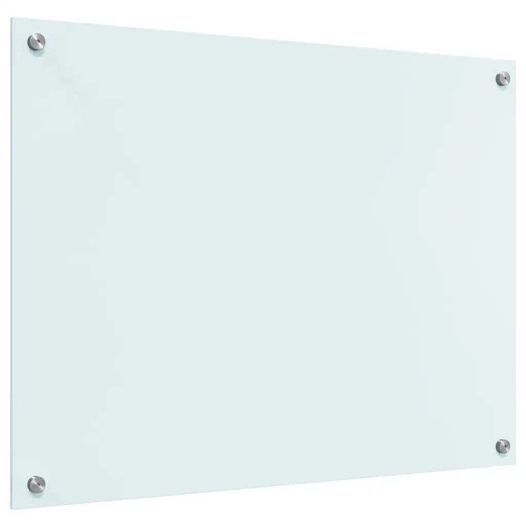 Schienale da cucina Latte 80 x 60 cm vetro temperato CFW8685563