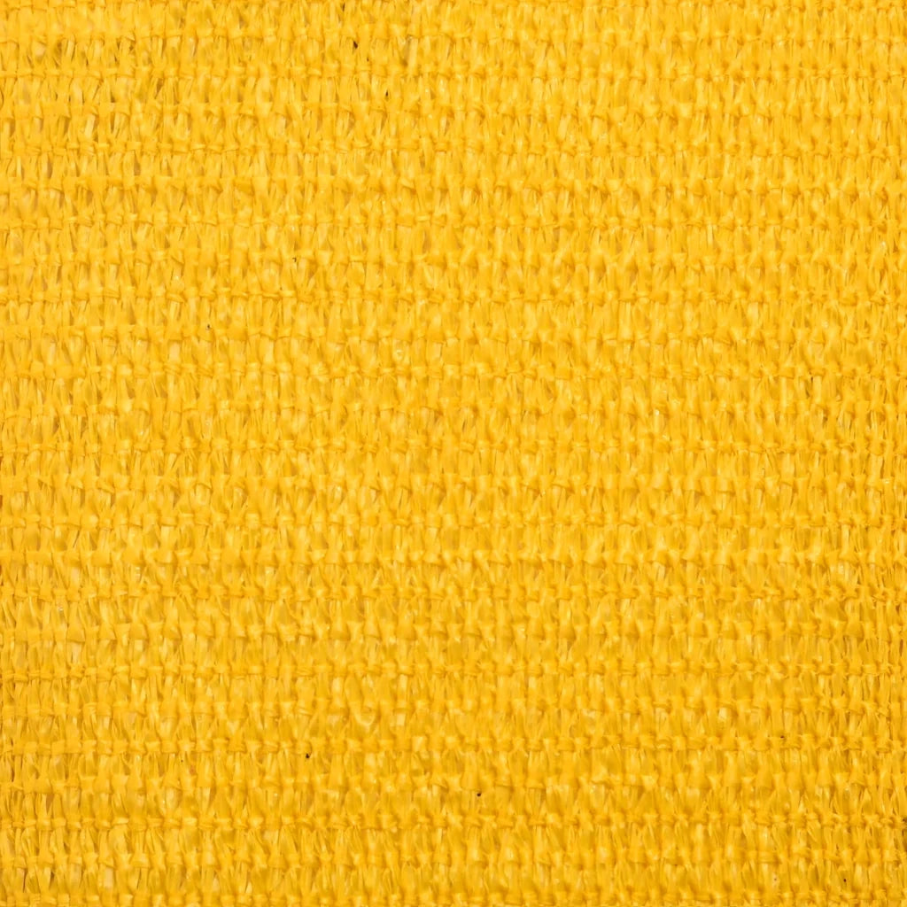Vela Parasole 160 g/mÂ² Triangolare Giallo 2,5x2,5x3,5 m in HDPE
