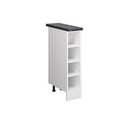 Vicco Scaffale da cucina Bianco 20 cm , PL Antracite