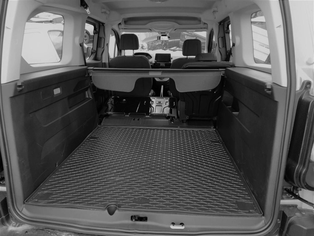 112B-404005 - Tappeto gomma baule Citroen Berlingo Multispace dal 2019- , Opel Combo Life dal 2019-, Peugeot Rifter dal