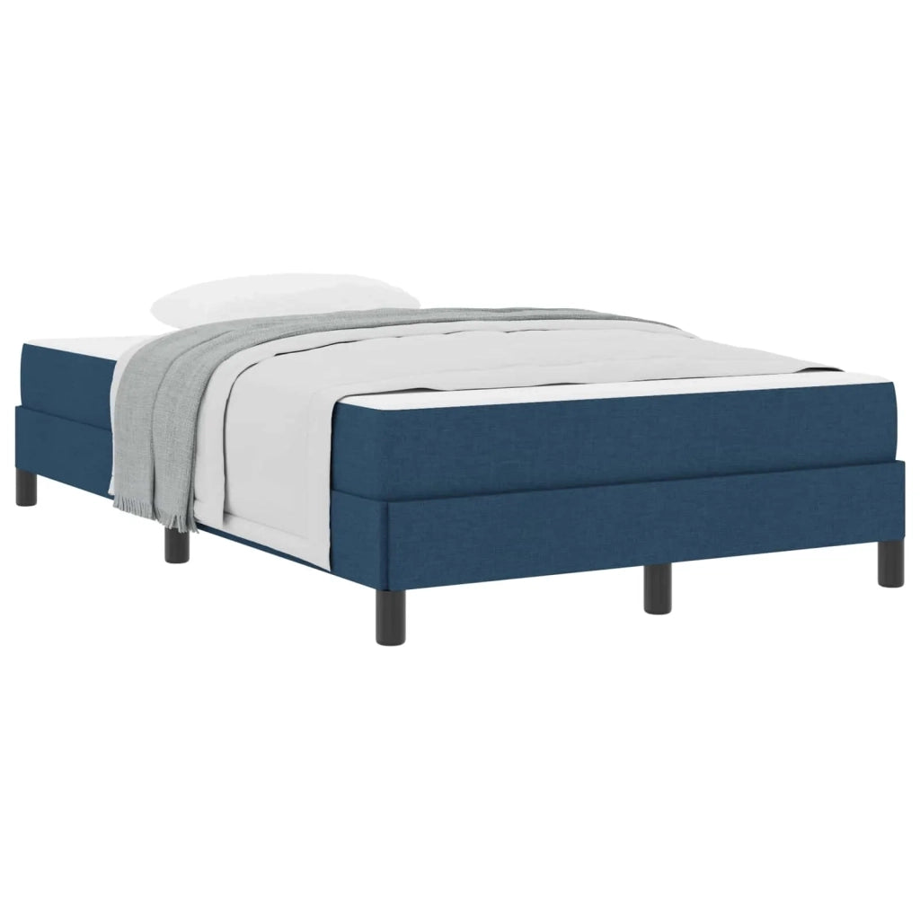 Letto a molle con materasso Blu 120 x 200 cm Tessuto 3398485