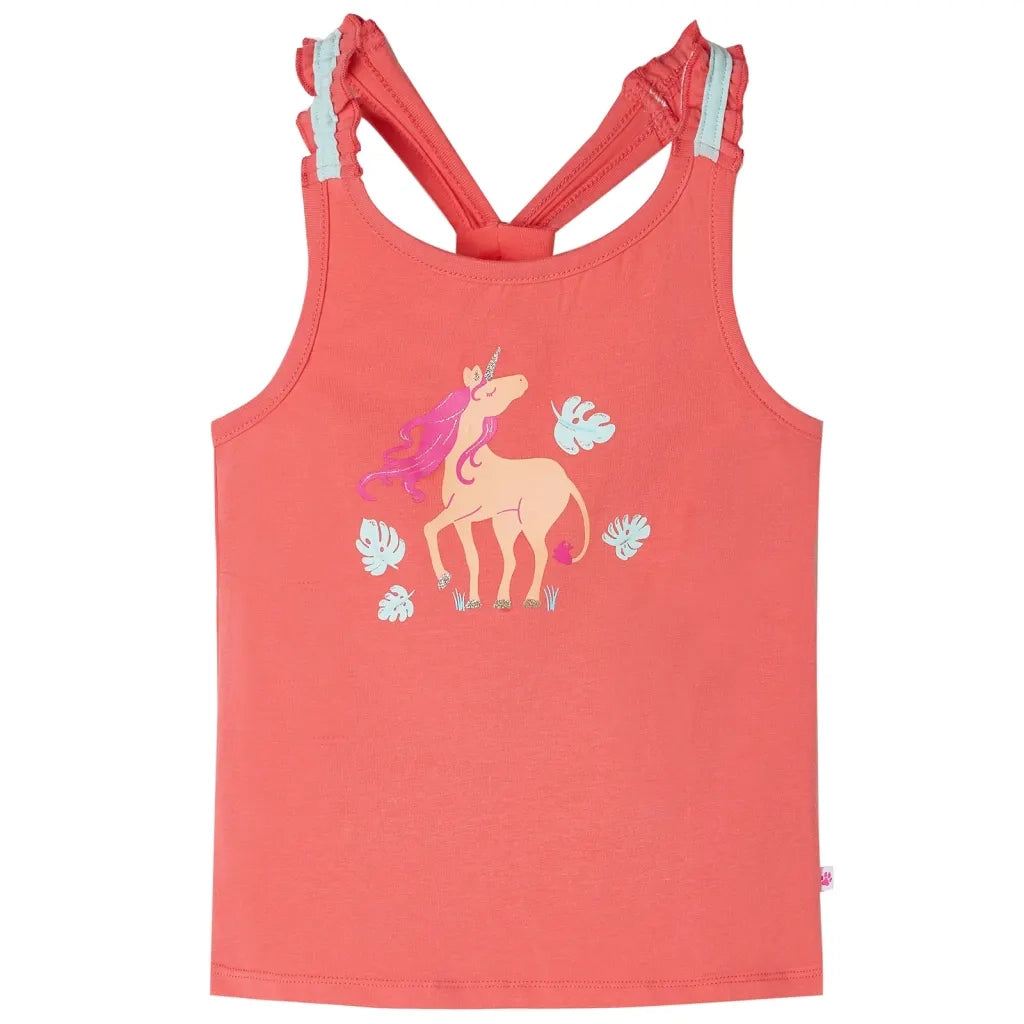 Canotta da Bambina Corallo 116cod mxl 133549