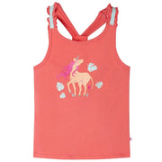 Canotta da Bambina Corallo 116cod mxl 133549