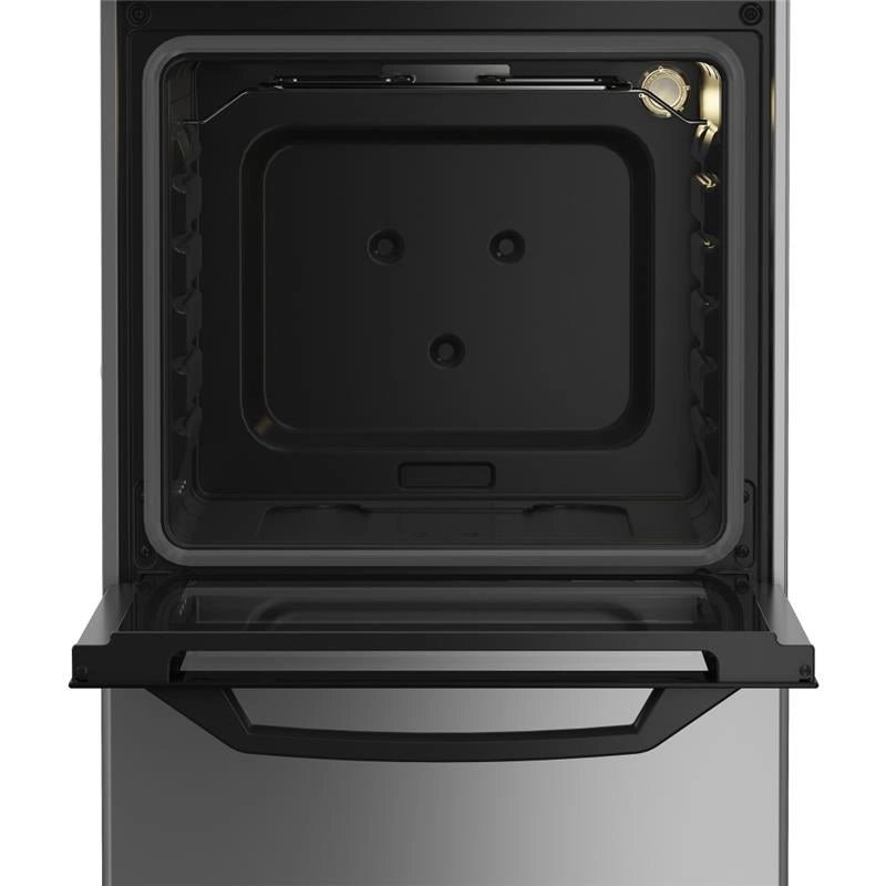 BEKO CSS42014FS CUCINA + FORNO ELETTRICO STATICO 50X50 + 4 FUOCHI A GAS CLASSE A