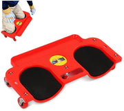 Protezione ginocchia rotante - Protezione ginocchia - Regolabile - Materiale ABS di alta qualità - Capacità 250 lbs - 5 Ruote girevoli - Ginocchio pop