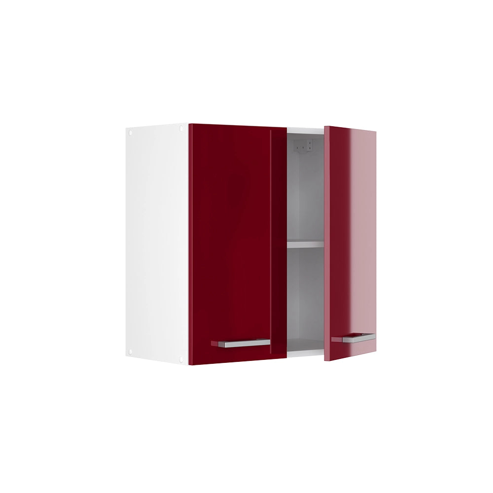 Vicco Pensile da cucina Rosso lucido 60 cm