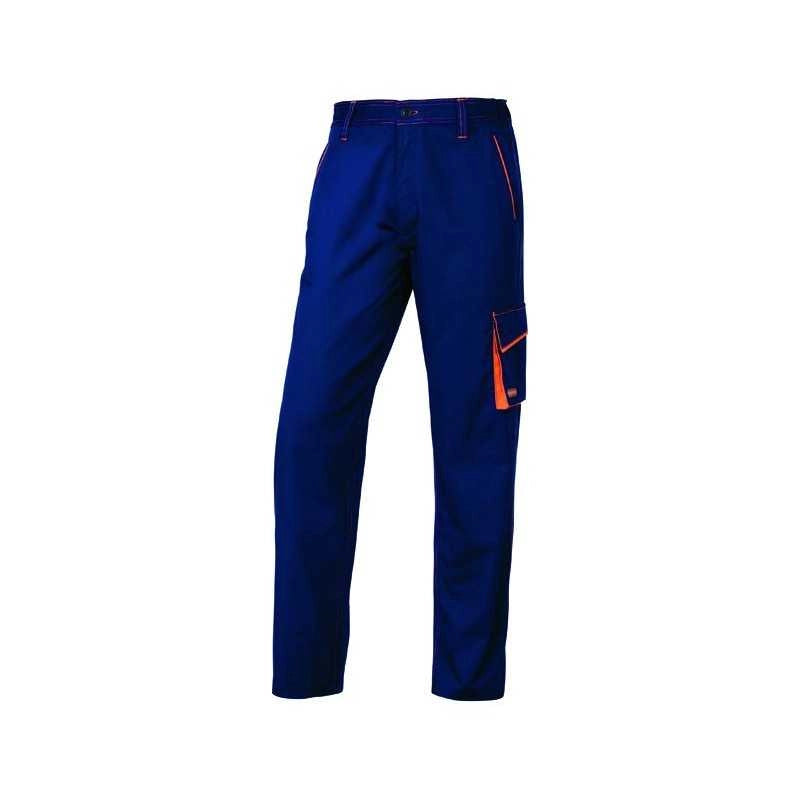 Pantalone Deltaplus Panostyle M6Pan Blu/Orange Tg. L