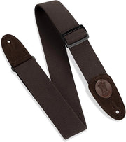 Cinturino di stoffa cotone 2" - serie firmata - colore marrone XL per MSSC8 cinture per chitarra