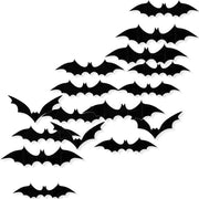 Decorazioni da Parete per Halloween - 60 Stuks - Sticker 3D - Decorazione per Muro/Ritratto - Riciclabile - Aspetto Realistico - Decorazione per Halloween