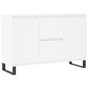 Buffet credenza cassettiera mobiletto mobile contenitore organizer per cucina soggiorno salotto 104 x 35 x 70 cm legno ingegnerizzato bianco 02_0030185