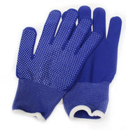 Guanto Poliestere Blu Puntinato