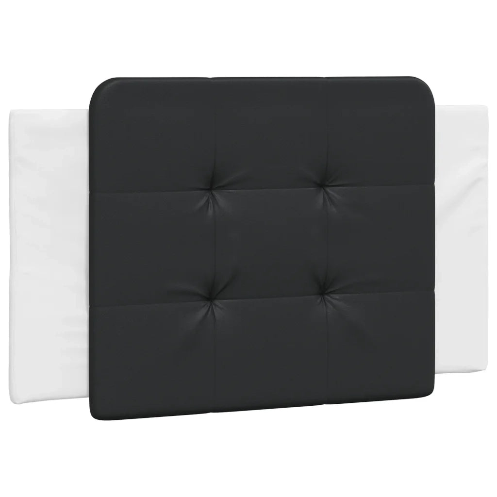 Giroletto senza Materasso Zadar Nero e Bianco 90x200 cm in Similpelle 3208844