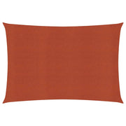 Vela ombreggiante 160 g/m² terracotta 4 x 6 m HDPE 02_0009354