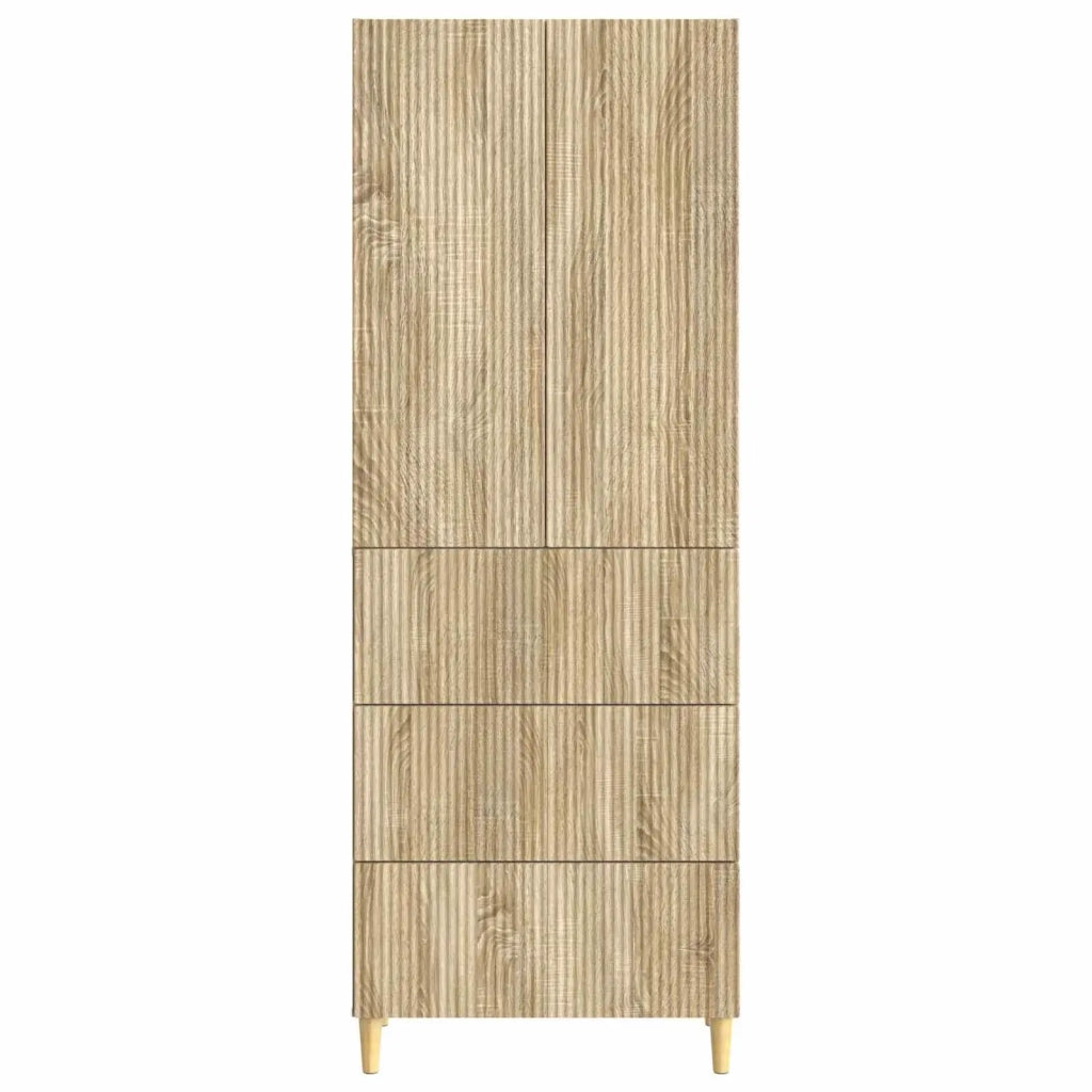 Set di armadi 2 pcs Rovere Sonoma 66 x 34,5 x 90 cm