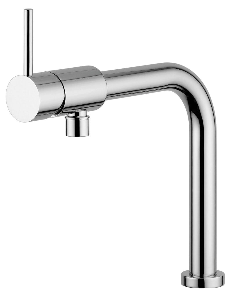 CM 9109MISCCRM ACQUAMIX Miscelatore cucina con canna girevole e comando frontale colore Cromato