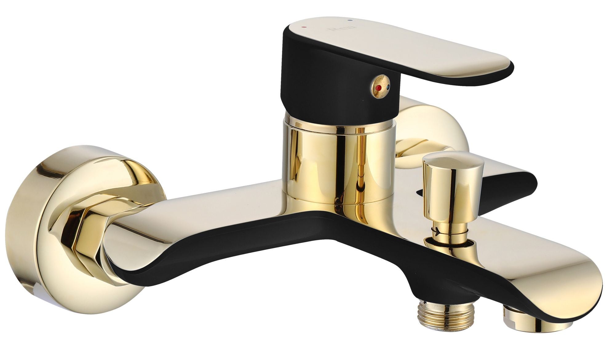 Rubinetto Da Vasca Rea Bloom Black Gold