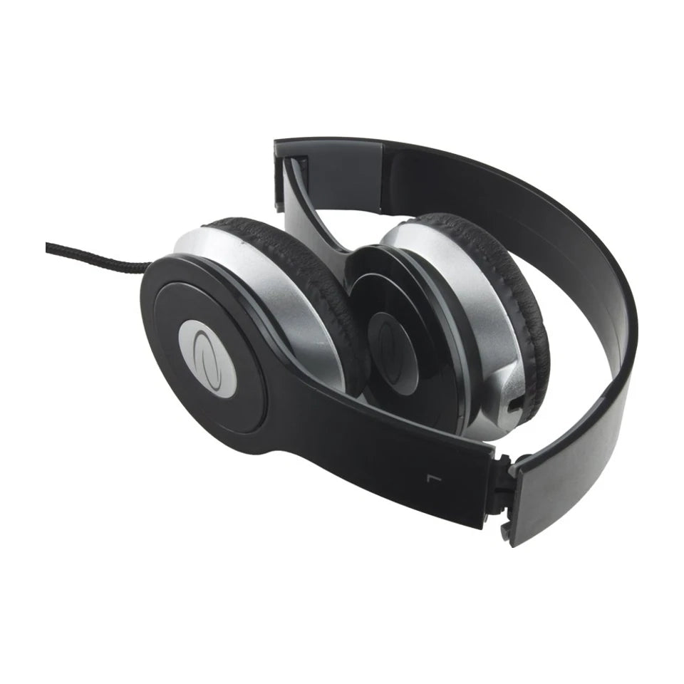 Cuffie/auricolari con filo Esperanza EH145K a fascia per la musica nere