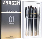 Set di pennelli per verniciare - 10 pezzi pennelli a pelo lungo professionale