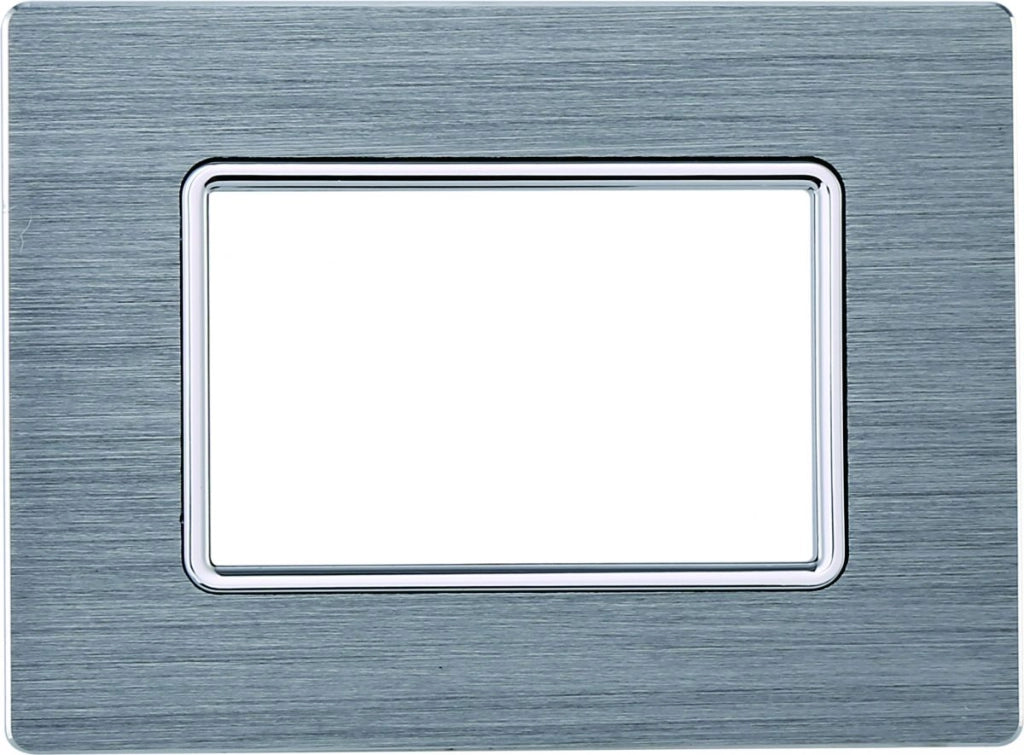 Ettroit PLACCA ALLUMINIO 3P SILVER | MT86306