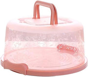 Tapeci per torta portatile con manico - scatola per torta trasparente - trasportatore di torta con coperchio.