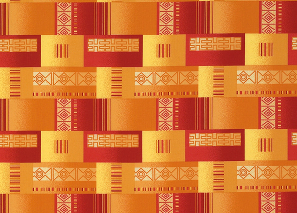 Copritutto Disegno Eldorado - 180x280 - Arancio