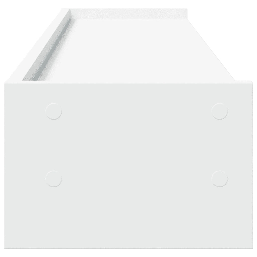 Supporto per Monitor Bianco 100x24x16 cm in Truciolato