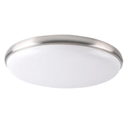 Plafoniera LED Polux Metis Ø30 bianco cromo 4000K 18W