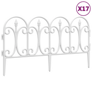 Bordi per Prato 17 pz Bianchi 10 m in PP CFW1080523