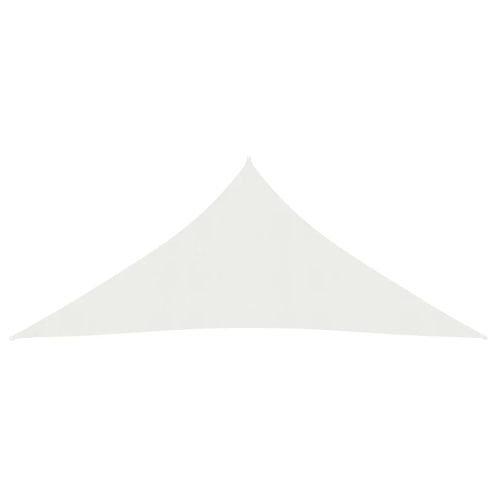 Vela ombreggiante 160 g/m² bianca 5 x 7 x 7 m HDPE 02_0009039