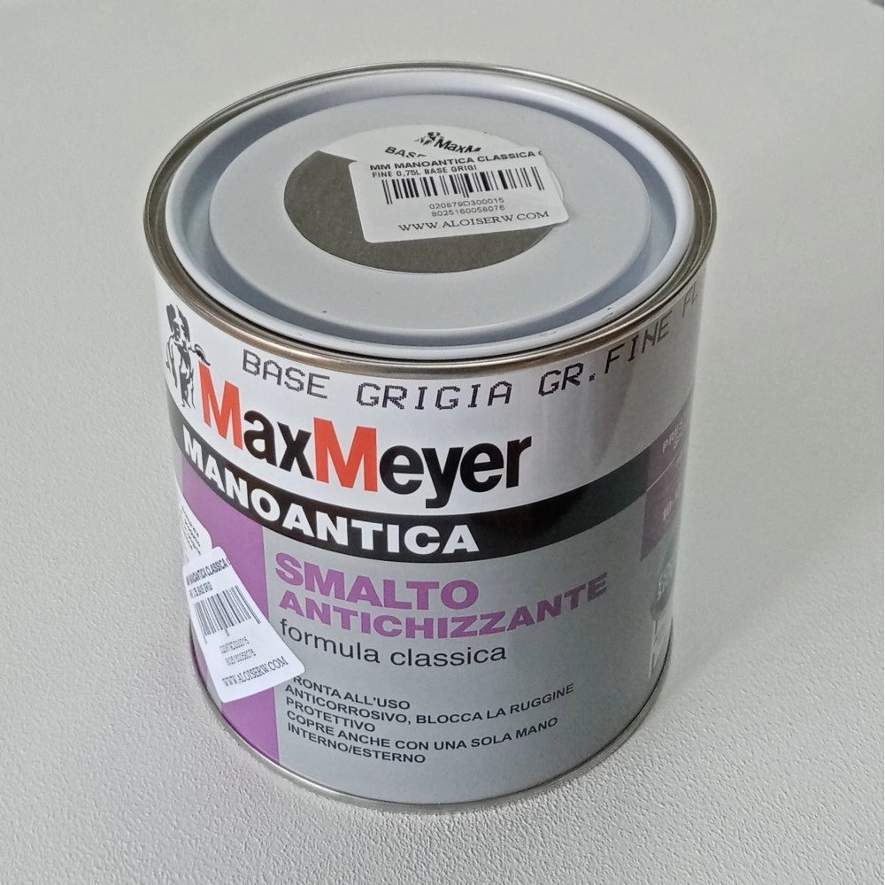 Manoantica classico 2,5ml smalto ferro micaceo antiruggine in varie colorazioni, colori manoantica prugna