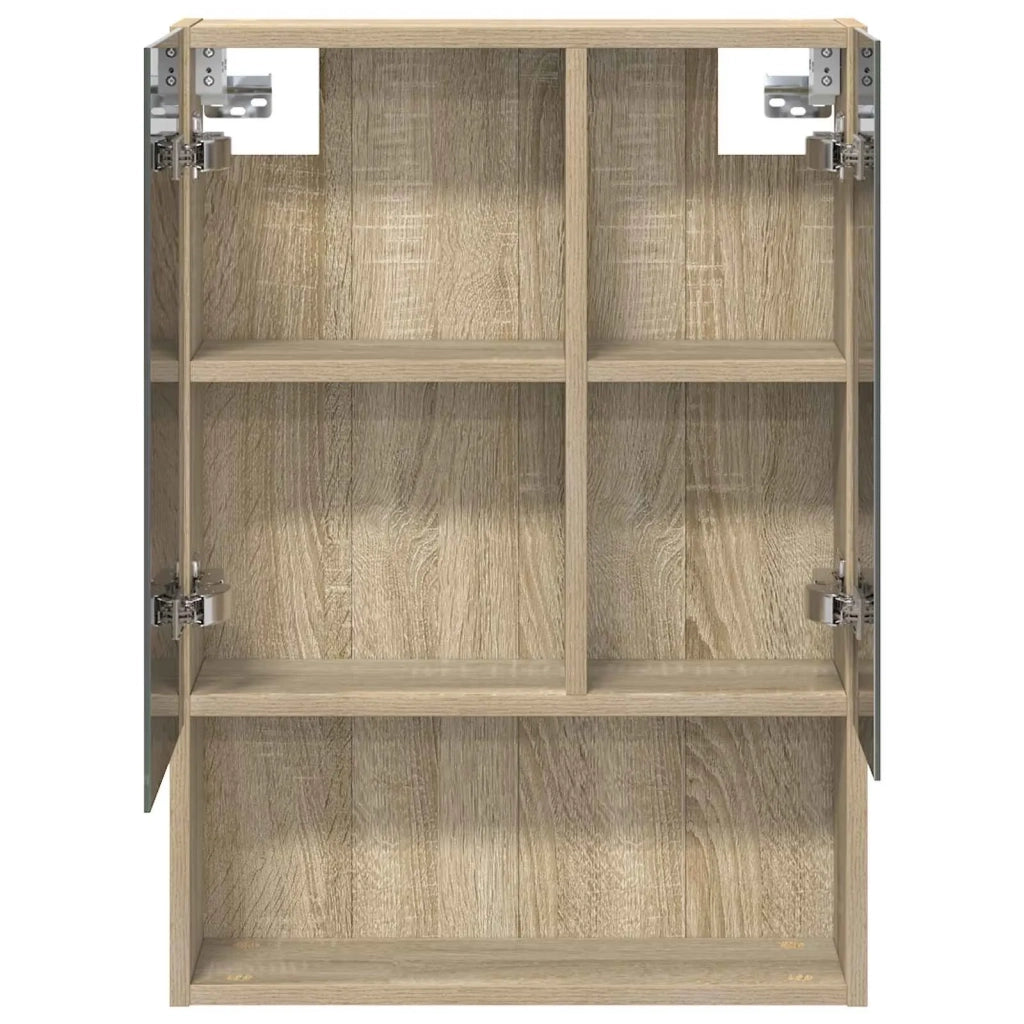 Mobiletto per specchio da bagno Rovere Sonoma 50 x 14,5 x 70 cm