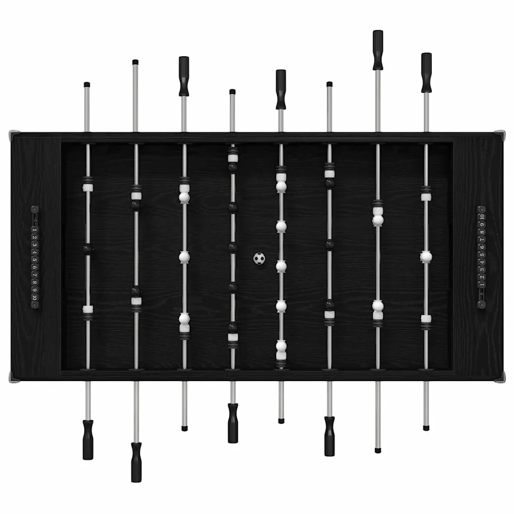 Tavolo da Foosball Rovere Nero 146,5 x 74 x 85 cm CFW3082440