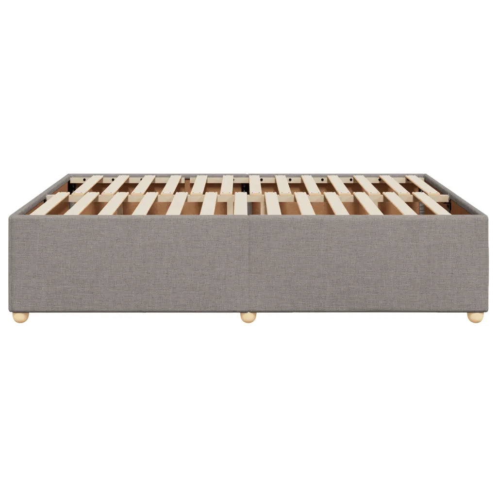 Giroletto senza Materasso Tortora 160x200 cm in Tessuto