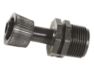 DEVIAZIONE PER ALA CON FILETTO MASCHIO IN POLIPROPILENE- - ø mm.16xM 3/4 - 20 pezzi