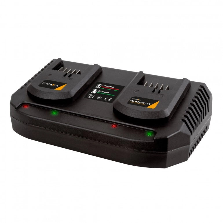 BATAVIA Caricabatterie doppio 18V / 3,5Ah | MAXXPACK
