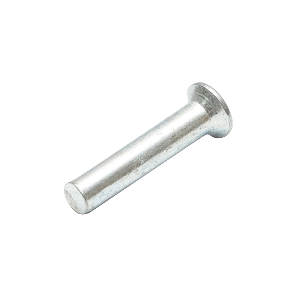 Rivetto in acciaio pieno 31x6, diametro testa 10mm