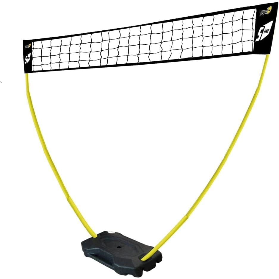 Rete da pallavolo per Giardino Professionale con Pali Alta 225 cm Portatile per Bambini