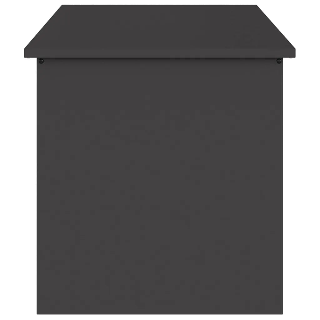 vidaXL Scatola di Stoccaggio Esterno Nero 100 x 50.5 x 50 cm