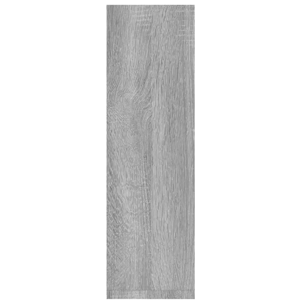 Mensole a Parete 2pz Grigio Sonoma 50x15x50cm Legno Multistrato 826642