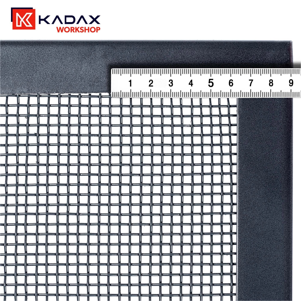 Setaccio da costruzione KADAX per sabbia, terra, muratura, 120x60 cm, ghiaia, maglia 4 mm