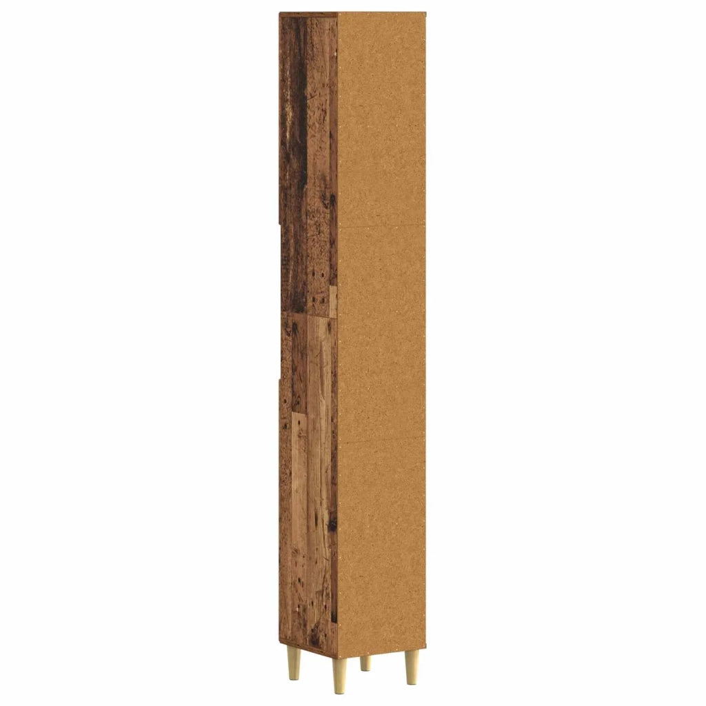 Armadio da Bagno con Ripiano Aperto ARNHEM Legno antico 896603