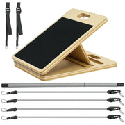Barra Pilates con Bande Elastiche ¨C zephmum ¨C 90x33x3 cm