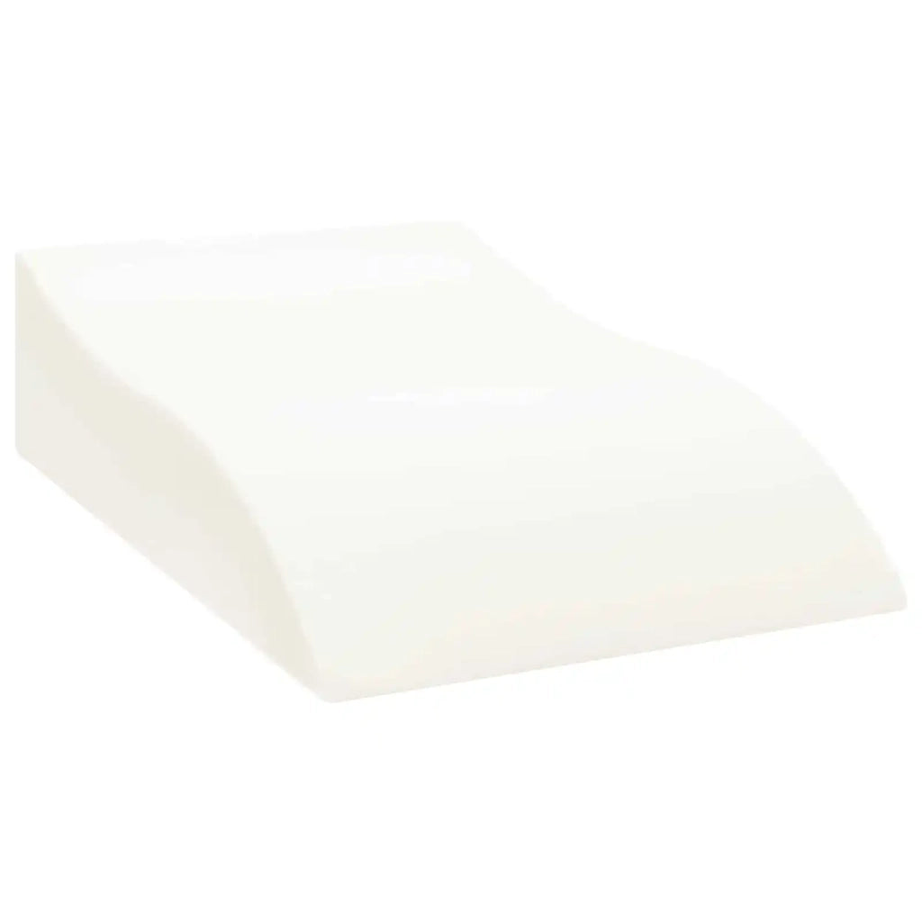 Cuscino per Gambe Grigio 68 x 40 x 18 cm Schiuma PU CFW7798002
