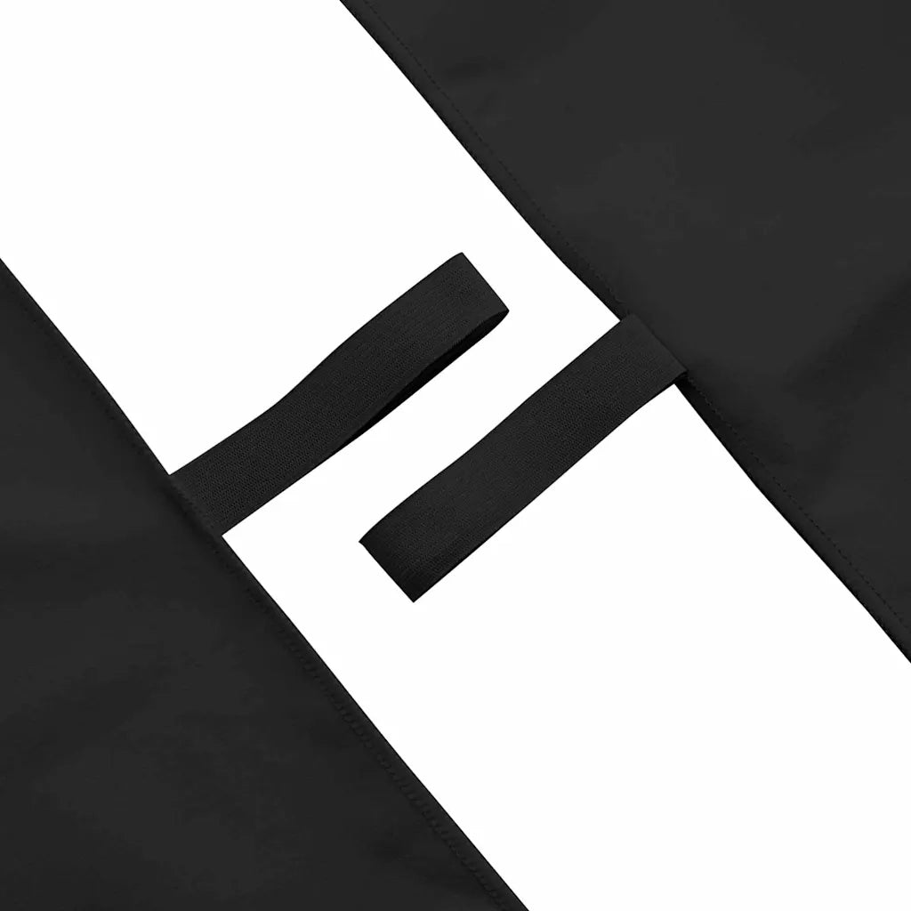 Asciugamani Sportivi 2 pcs Nero 200 x 100 cm