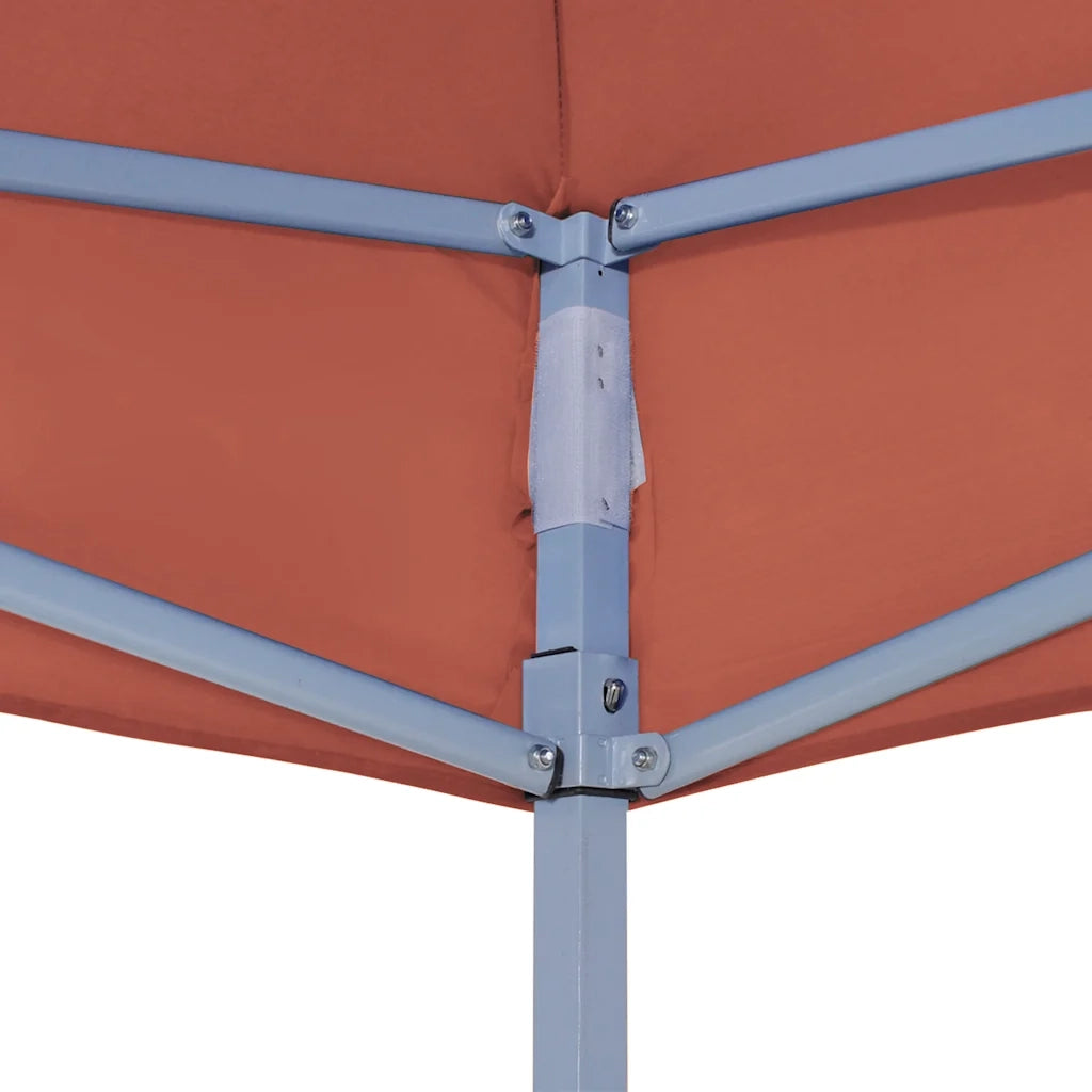 Tetto per Tendone per Feste 2x2 m Terracotta 270 g/m2 CFW1989667